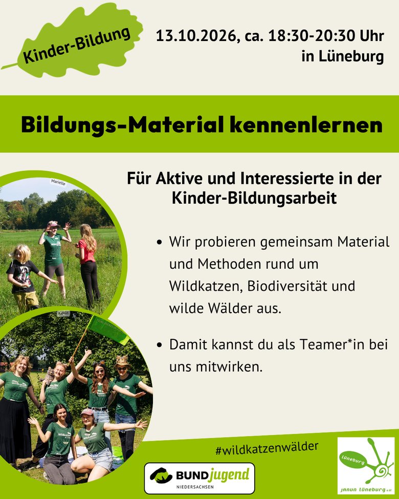 Wildkatzenrucksack in LG
