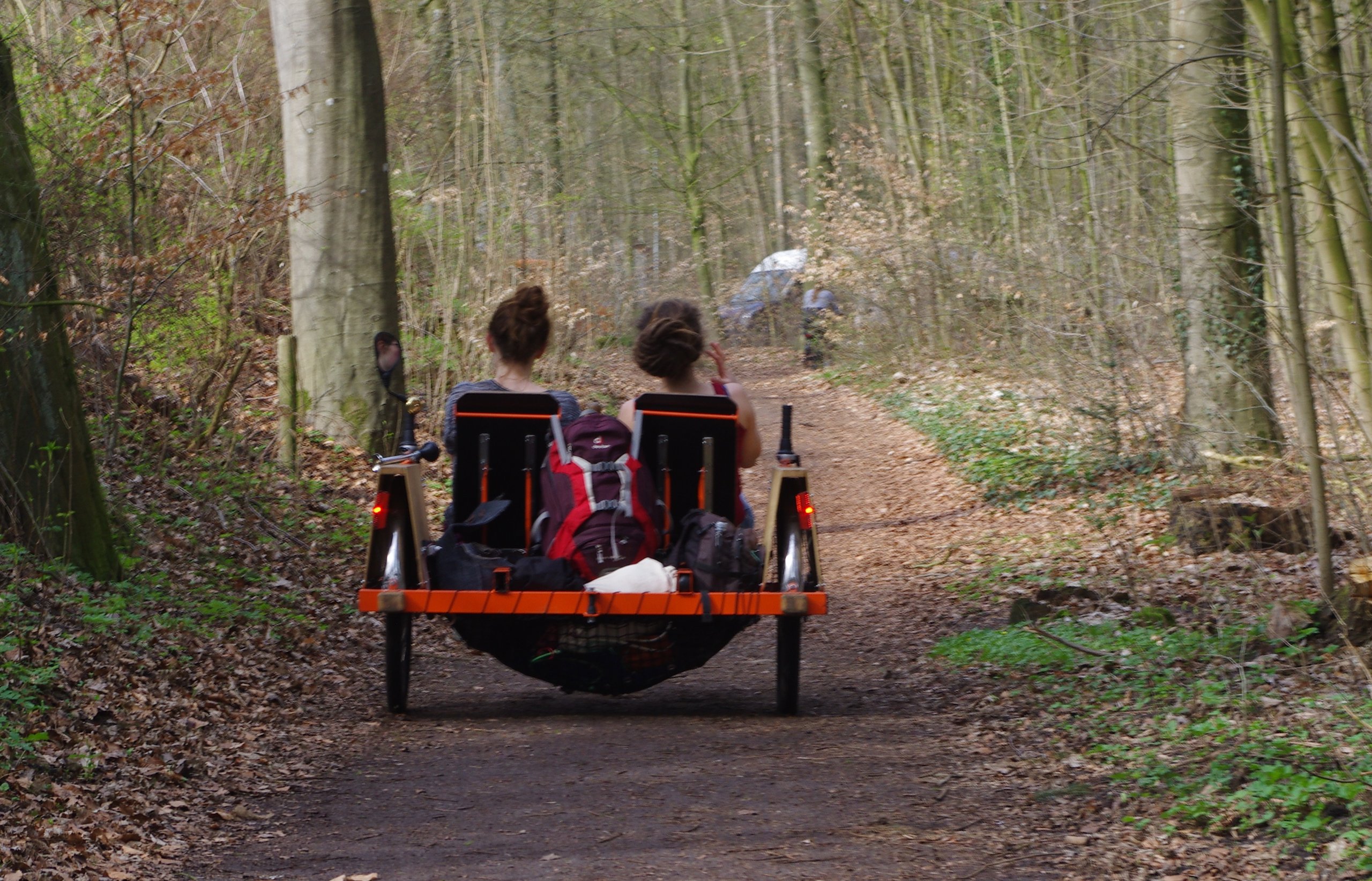 Fahrradbus-Ausflug