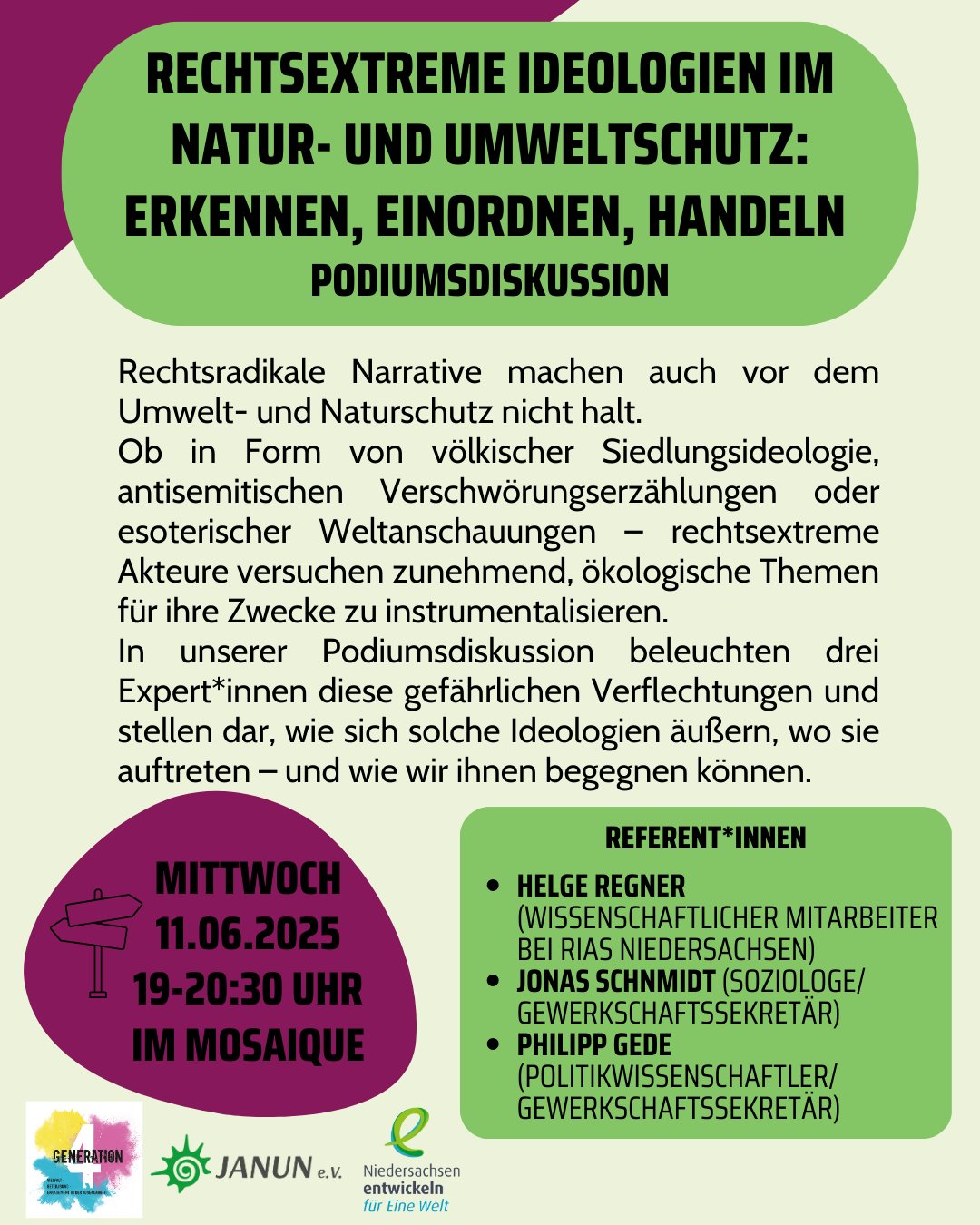Rechtsextreme Ideologien Terminankündigung