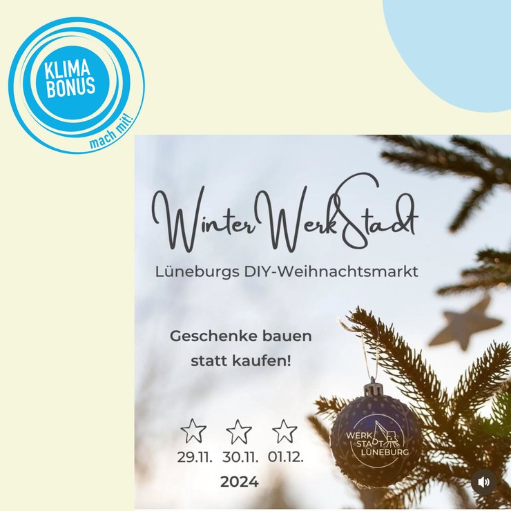 Lüneburgs DIY-Weinachtsmarkt