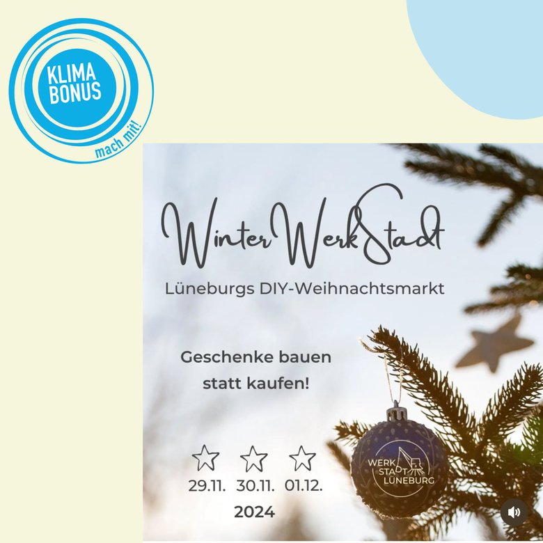 Lüneburgs DIY-Weinachtsmarkt