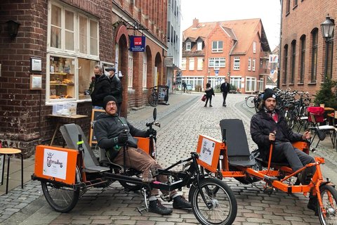 Mit Fahrradbussen durch Lüneburg